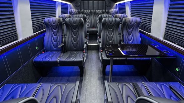 20 passenger sprinter van interior berkeley