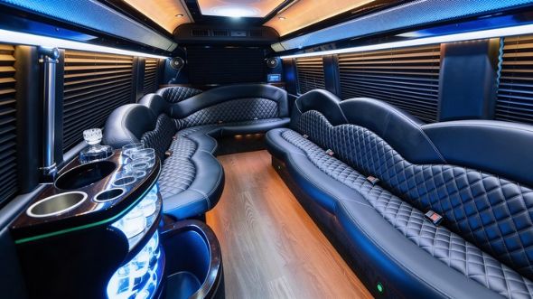 berkeley sprinter limousine interior