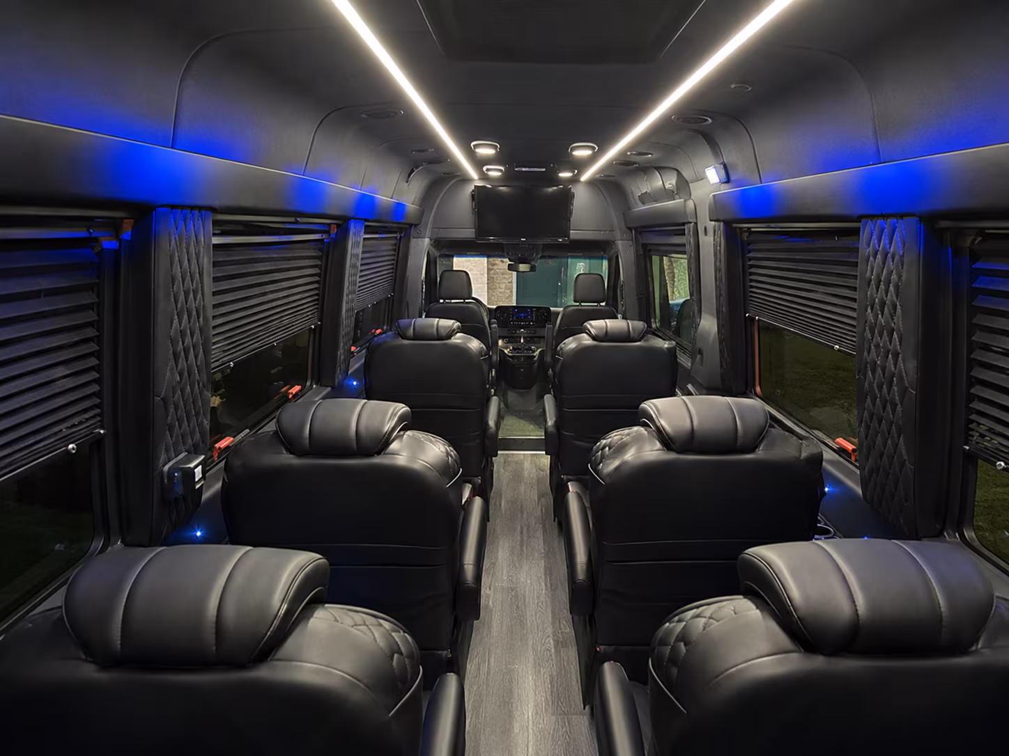 12 passenger sprinter van interior
