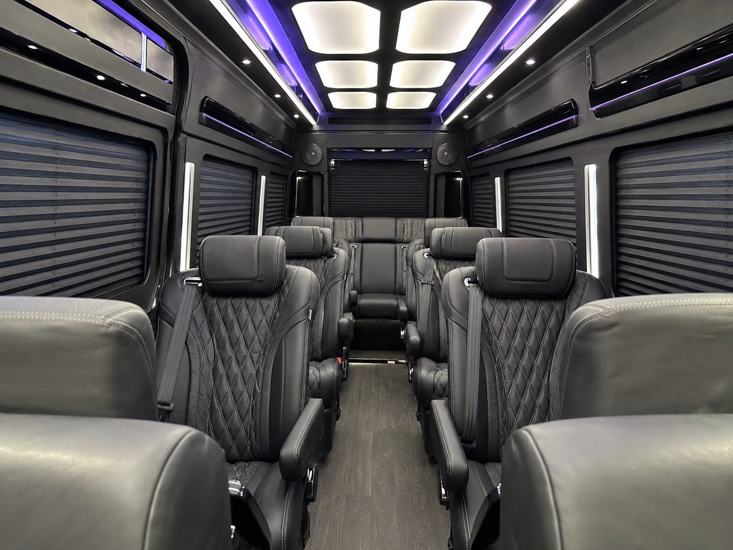 20 passenger sprinter van inside