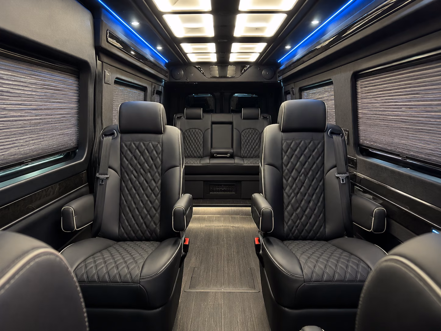 berkeley 18 passenger sprinter van interior