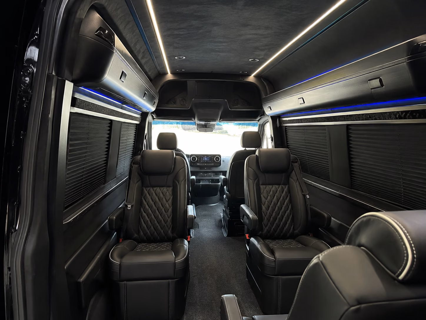 parent coordinated sprinter van bookings for berkeley prom groups with set pickup and return times