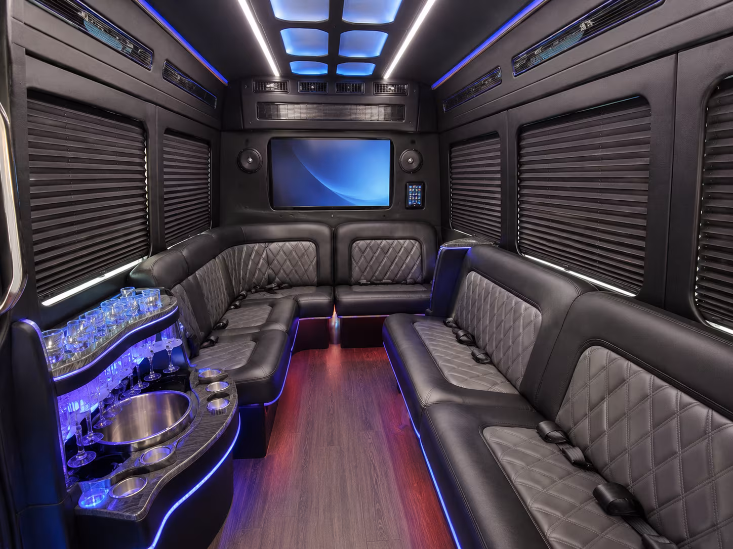sprinter limousine inside
