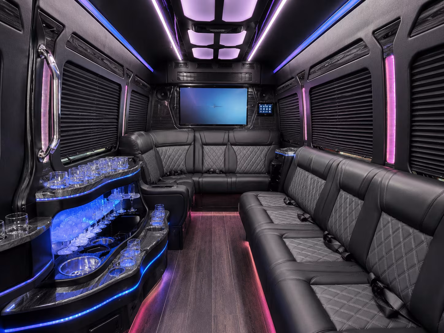 sprinter van transportation for bands touring groups and vip groups in berkeley